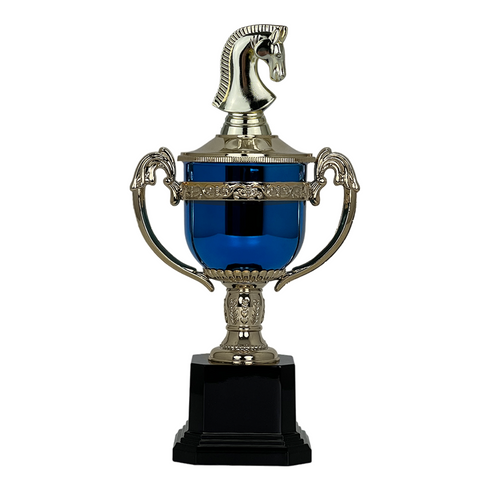 Trofeo de Copa con Figura Serie PC de Ajedrez